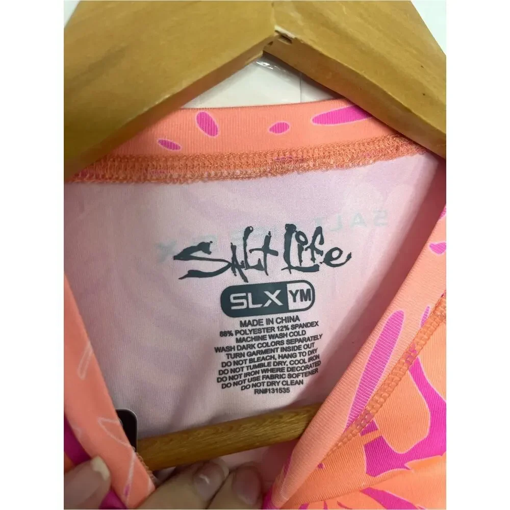 Salt Life Kids Rash Guard Size Medium